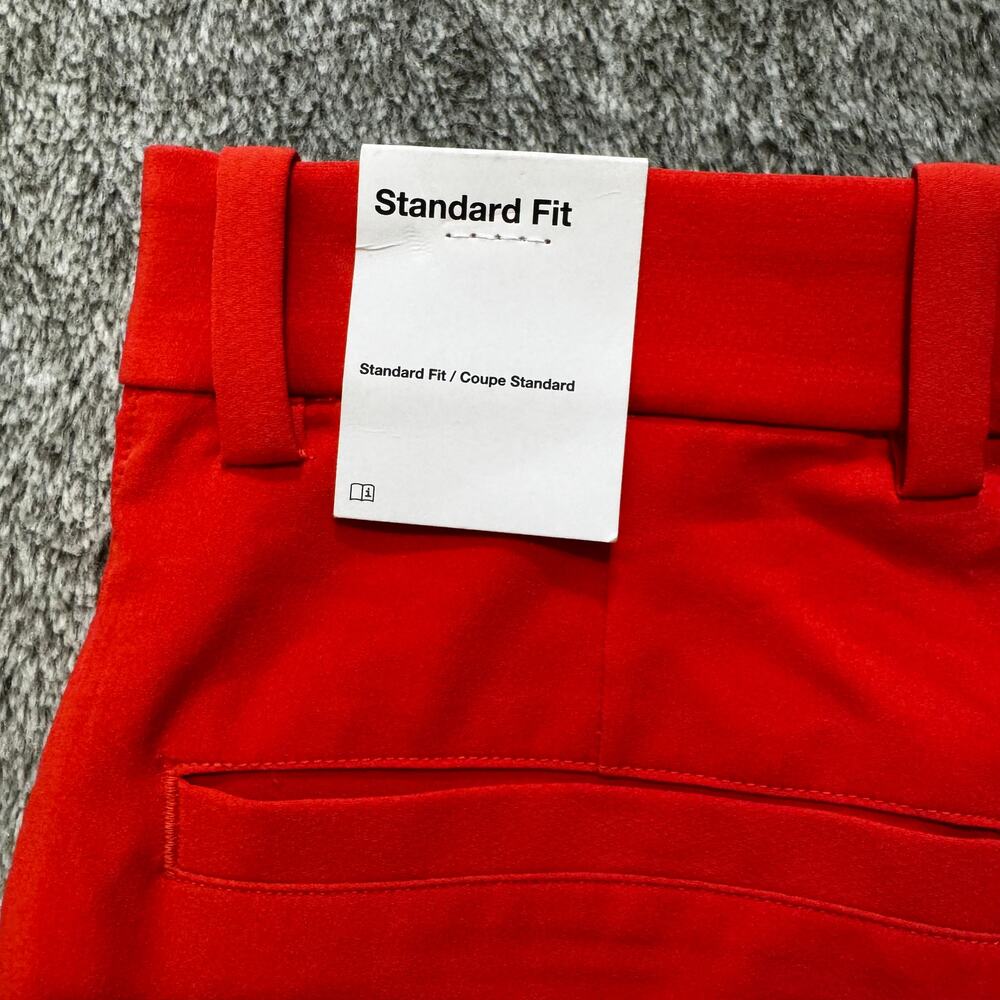 NWT Nike Golf Standard Fit 10.5" Shorts Men's 28 Red - Picture 5 of 6
